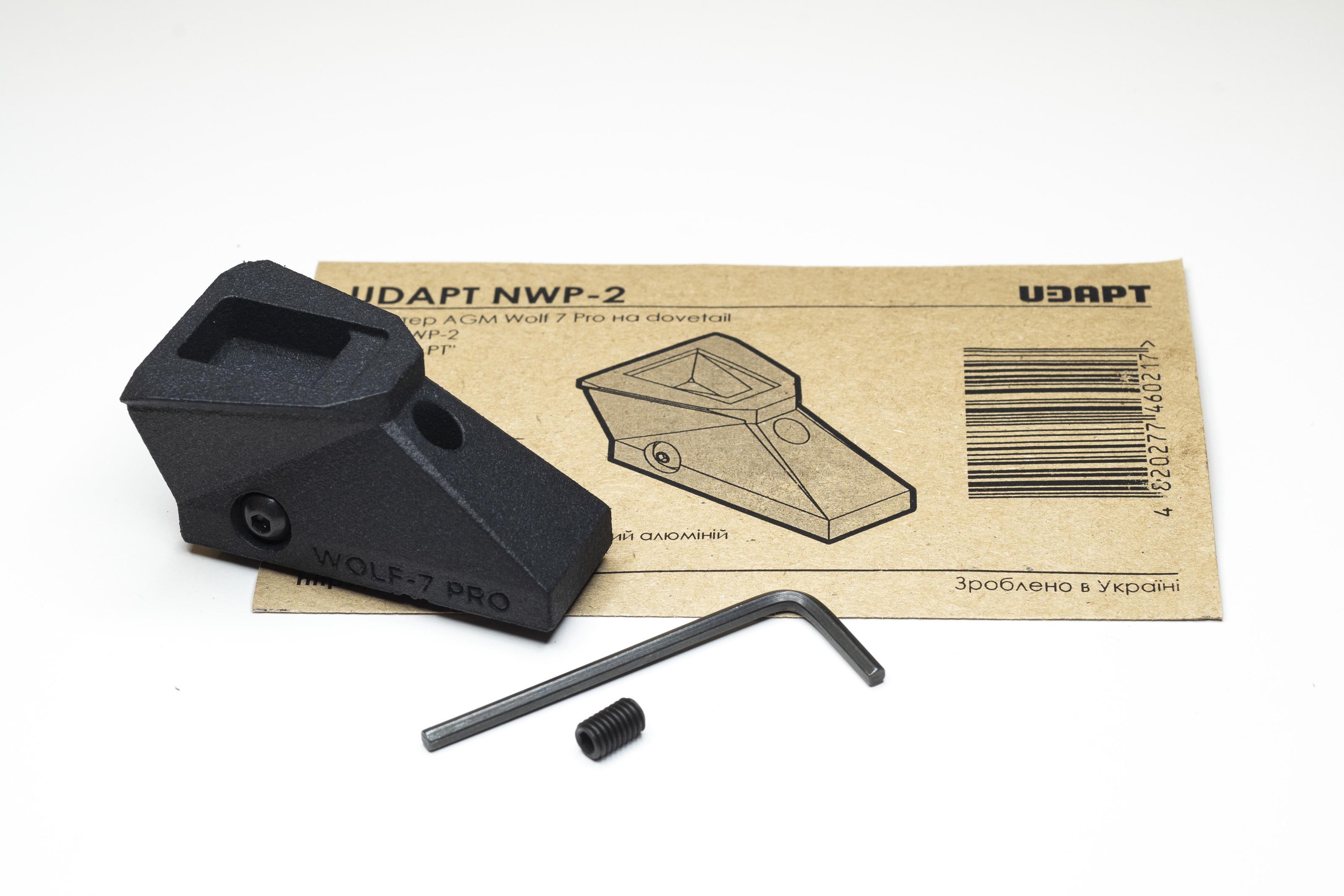 Кріплення AGM Wolf 7 Pro на dovetail (NWP-2) - фото 3