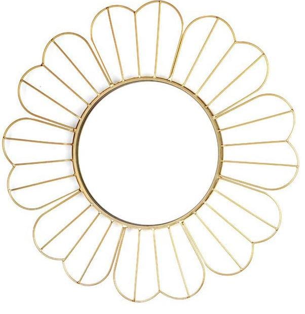 Дзеркало металеве настінне Alexia (30327)