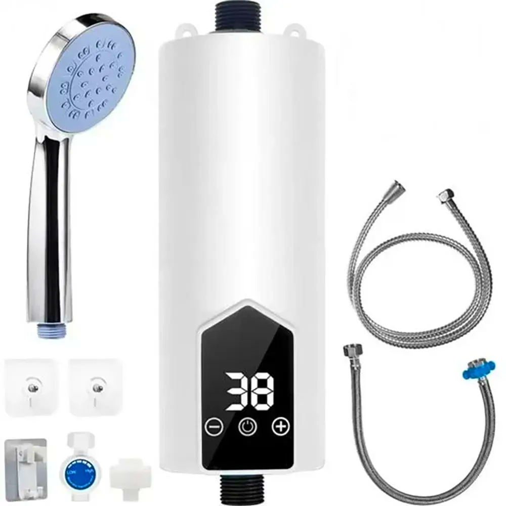 Водонагреватель проточный RYK-006 электрический с лейкой 5.5кВт (30659190)