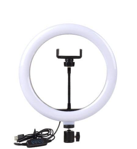 Кольцевая лампа Ring Fill Light 3 с креплением и пультом 26 см на 30 светодиодов