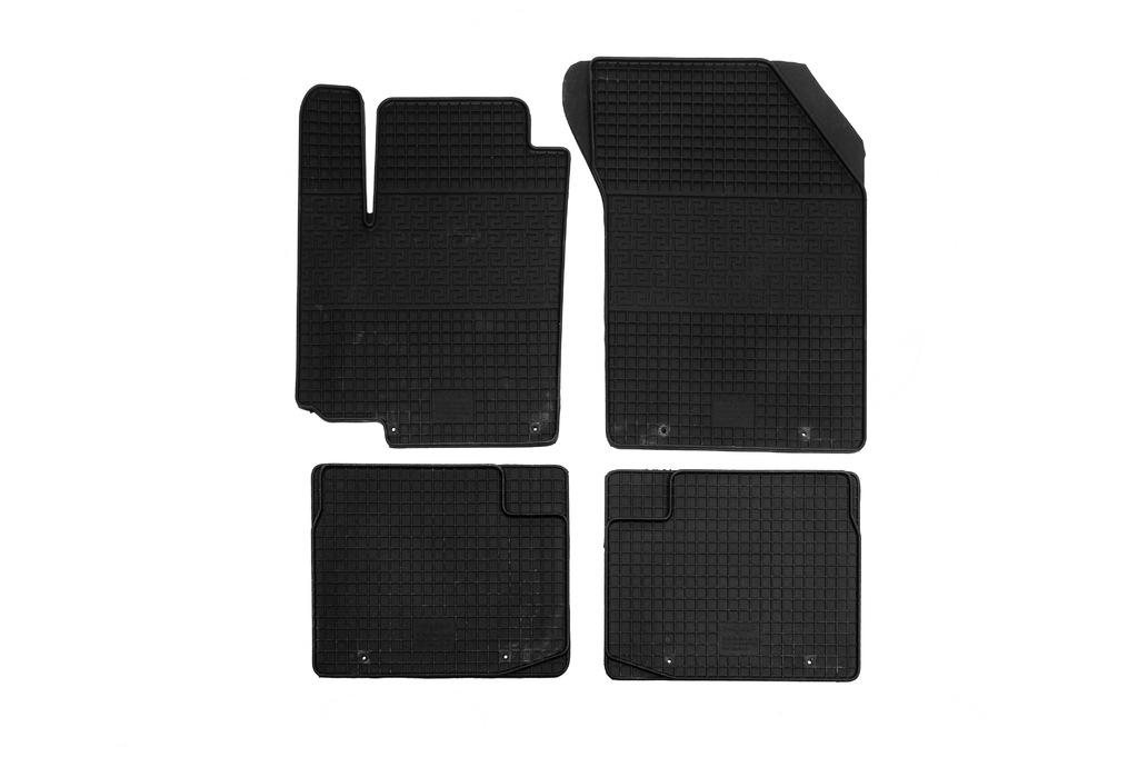 Резиновые коврики Polytep для Suzuki SX4 S-Cross 2013-2016 гг. резина Черный