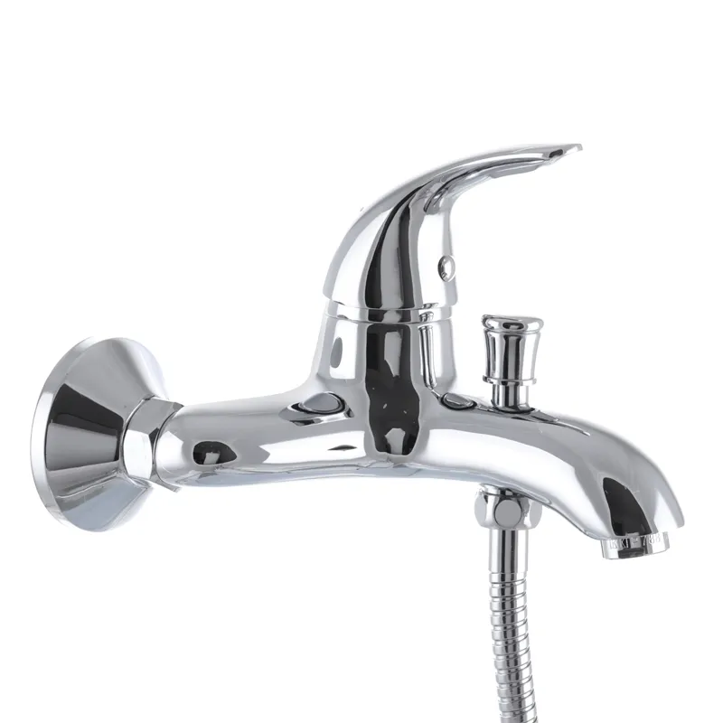 Смеситель для ванны Haiba VIOLET 009 из латуни Стальной (HB0397)