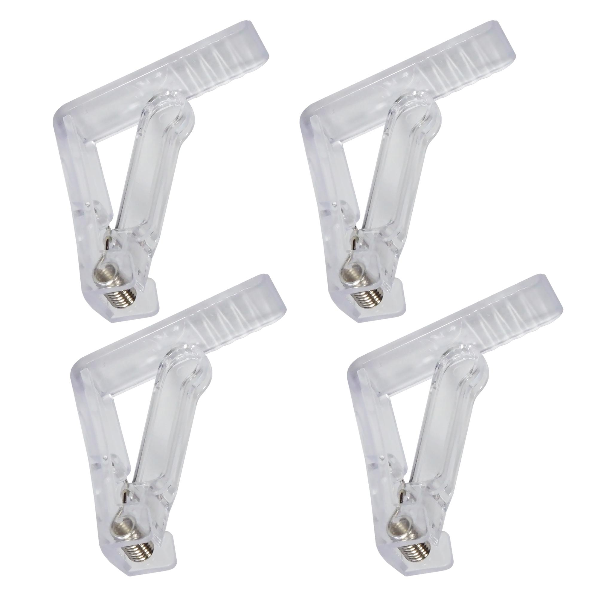 Пластиковый зажим Wellamart для скатерти 4 шт. (7711)