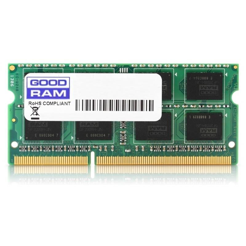 Оперативна пам'ять Goodram DDR3 SO-DIMM 4GB/1600 (GR1600S364L11S/4G)