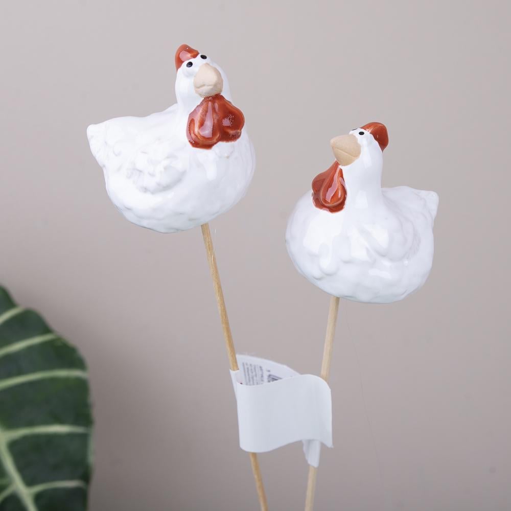 Топпер курочка керамическая (7657)