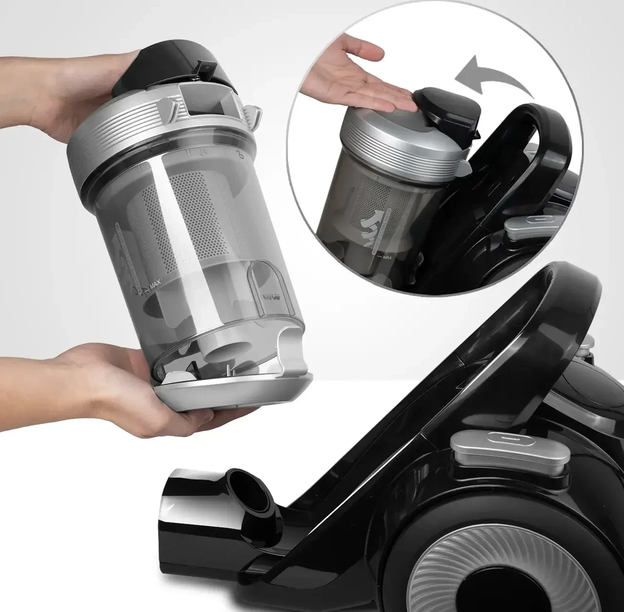 Пилосос циклонний MalTec з турбощіткою (2762552240) - фото 6