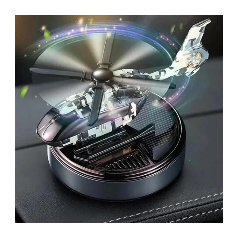 Ароматизатор автомобільний Вертоліт на сонячній батареї Pixel/Grey (Leader-4489) - фото 3 Ароматизатор автомобільний Вертоліт на сонячній батареї Pixel/Grey (Leader-4489) - фото 3