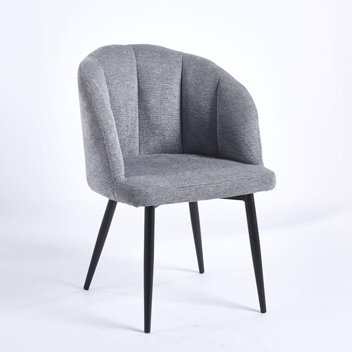 Стул Intarsio CALLA Черный/Серый (18290194) - фото 2 Стул Intarsio CALLA Черный/Серый (18290194) - фото 2