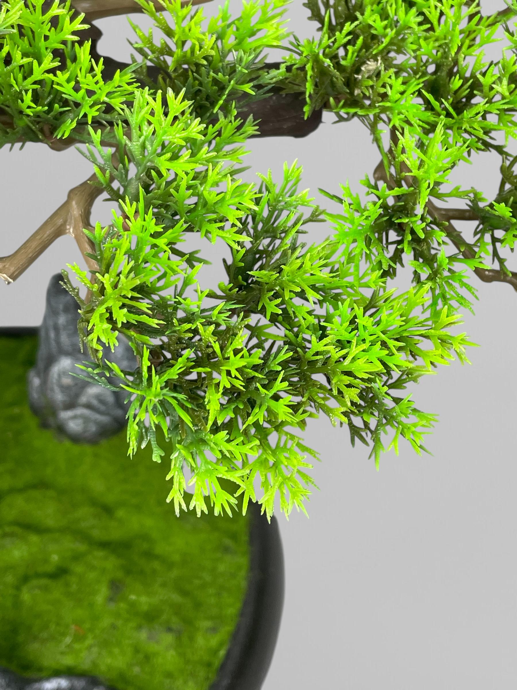 Бонсай 42 см Зеленый (Б011) - фото 4 Бонсай 42 см Зеленый (Б011) - фото 4