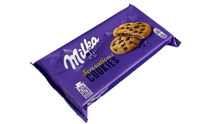 Печиво Milka Cookies Sensation Choco 156 г