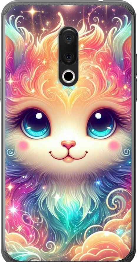 Чехол на Meizu 15 Сказочный котенок (5813u-1472-42517)