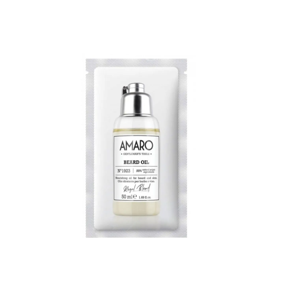 Олія для бороди Farmavita Amaro Beard Oil саше 3 мл