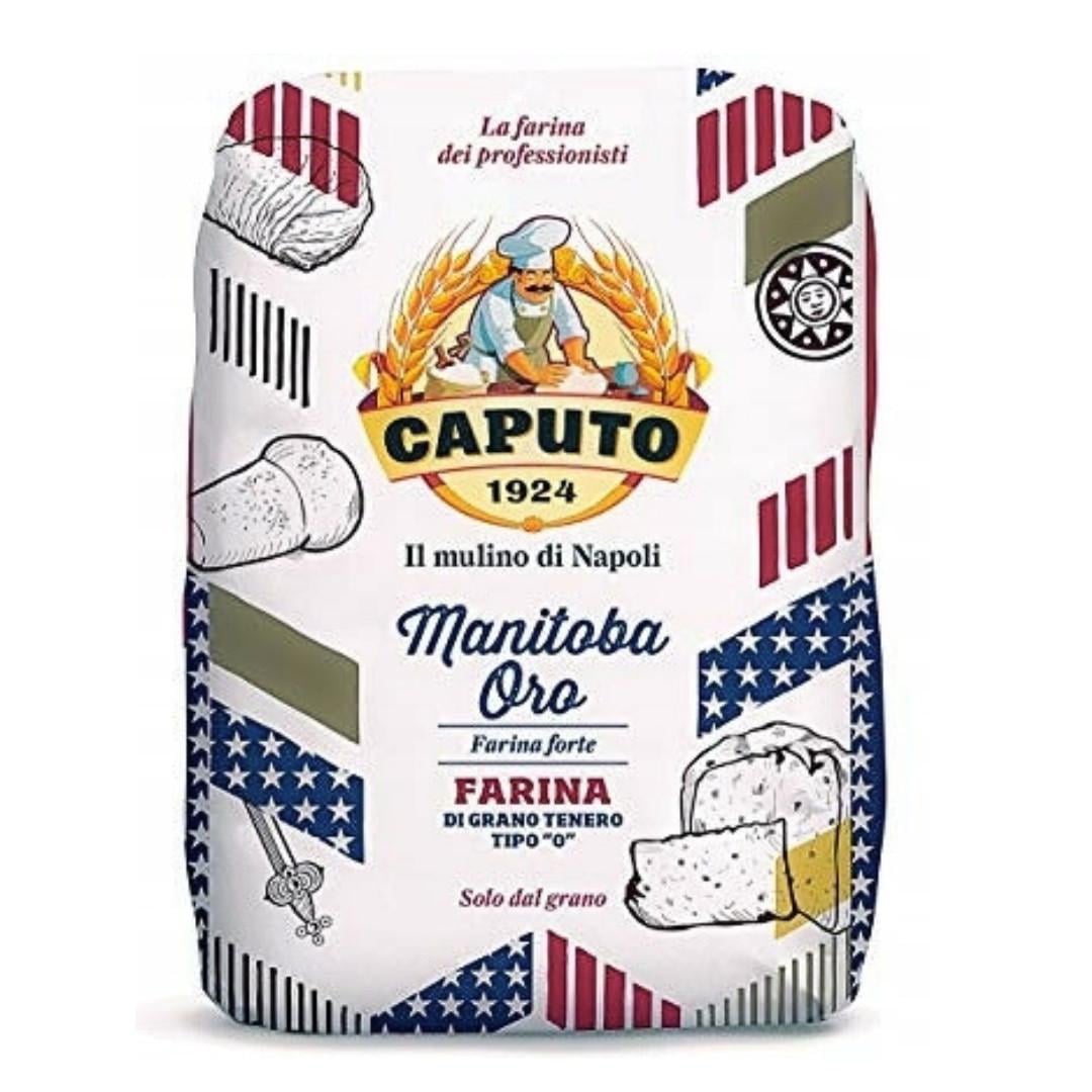 Борошно пшеничне з високим вмістом глютену Caputo Manitoba Oro для хліба та піци 5 кг 2 шт. (2903464660)