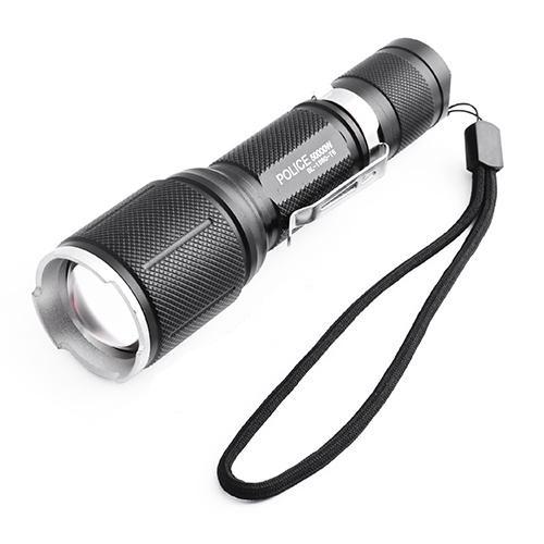 Фонарь диодный BL-1860-T6 1x18650 ЗУ 220V/12V zoom BOX (00000046602)