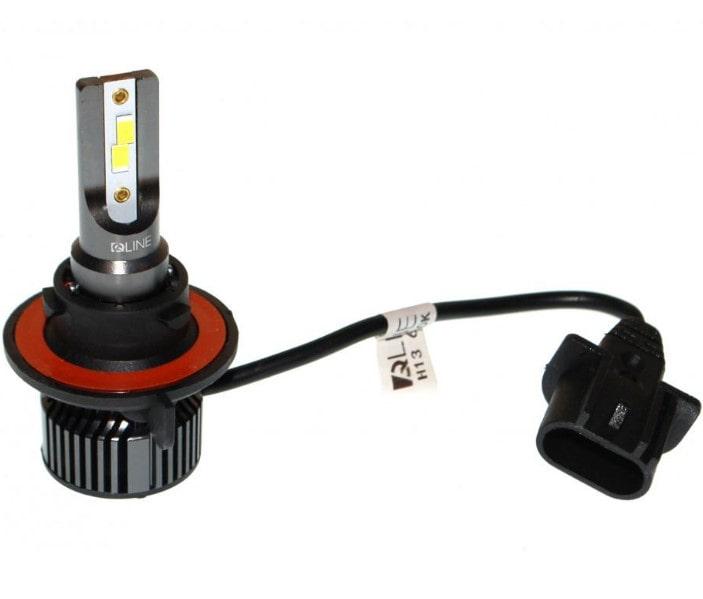 Лампы QLine Mini LED Active H13 H/L 6000K 2 шт.