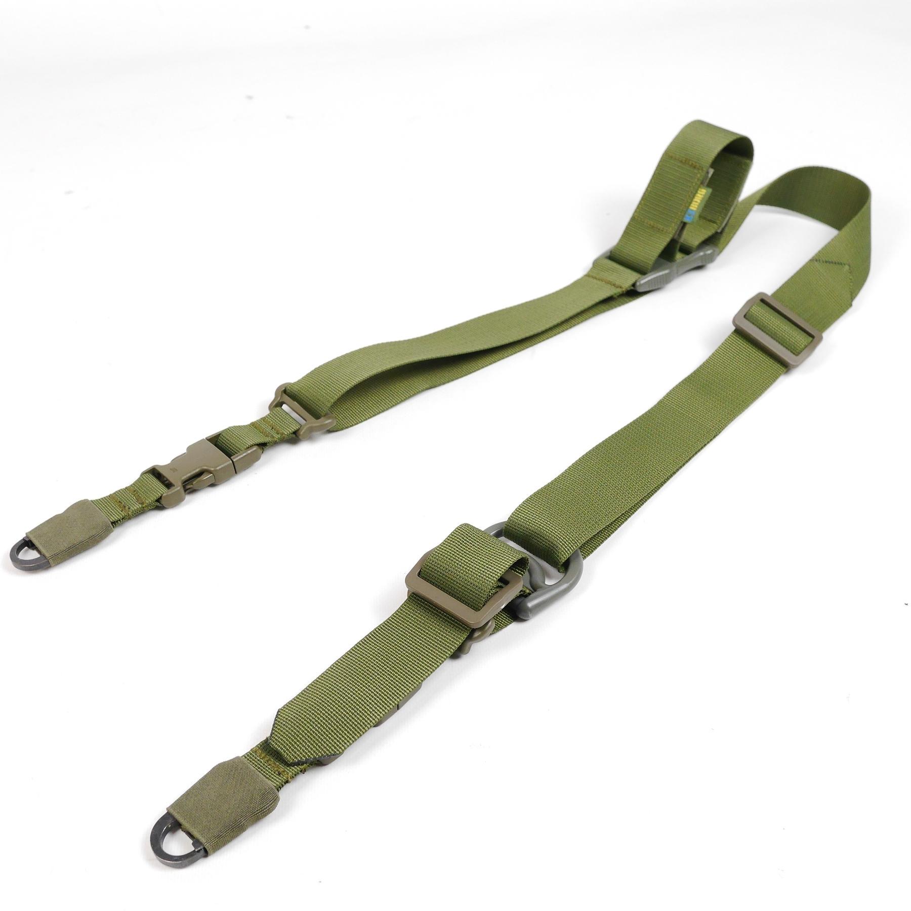Ремінь 2-точковий Gun Sling G-2 з пряжкою швидкого регулювання Triple-X Olive (KS4546576)10945060) - фото 2 Ремінь 2-точковий Gun Sling G-2 з пряжкою швидкого регулювання Triple-X Olive (KS4546576)10945060) - фото 2