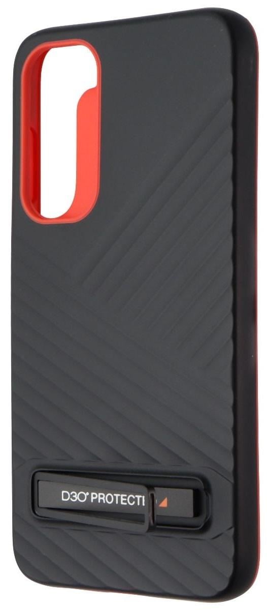 Чехол с подставкой GEAR4 Battersea D3O для Samsung Galaxy S23 (6.1") Black Orange