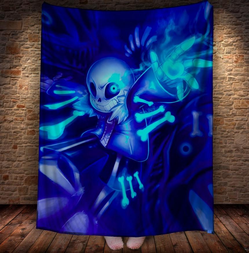 Плед с 3D принтом Санс 150x200 см (epi_1303)