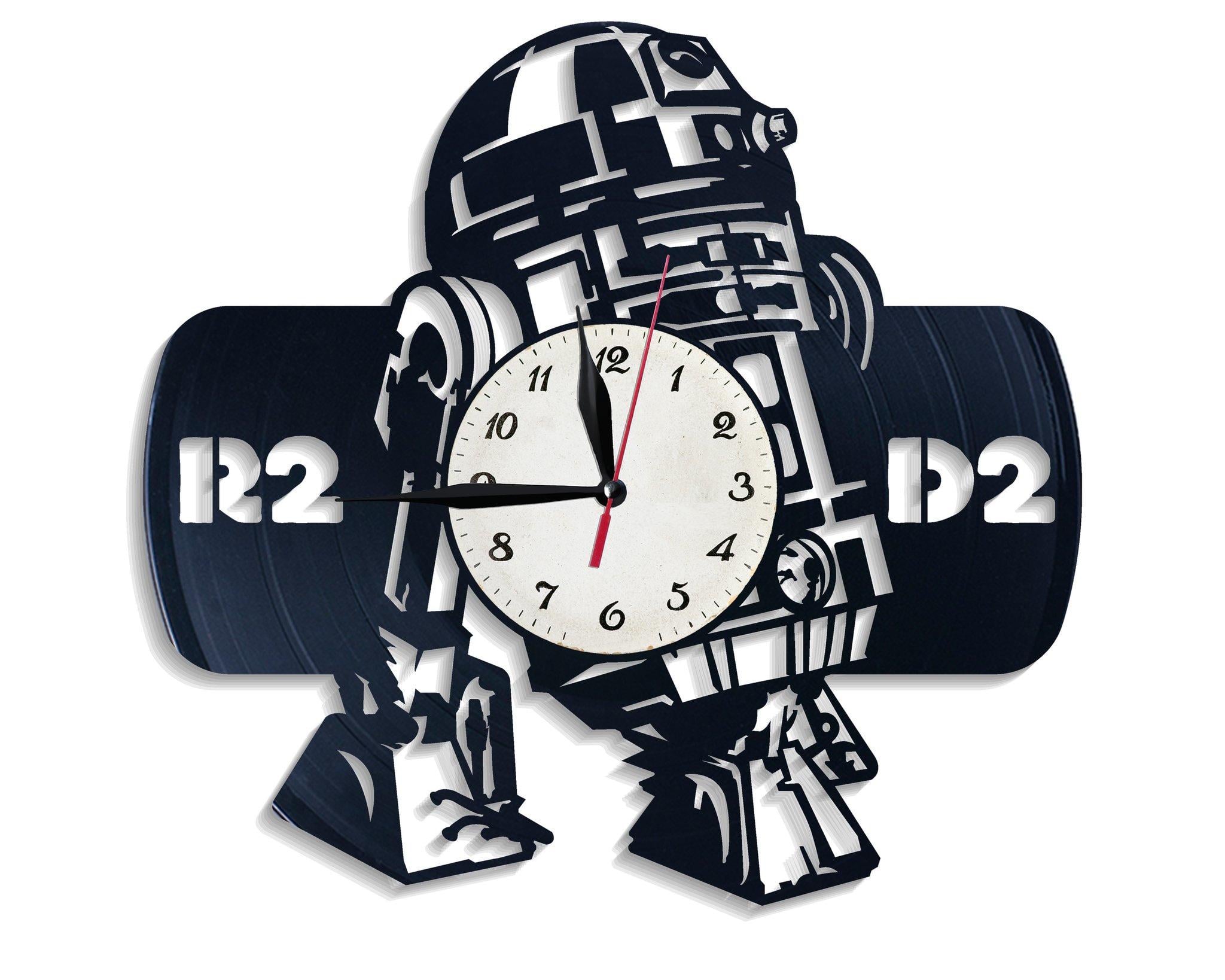 Часы настенные r2 d2 2803 из виниловой пластинки