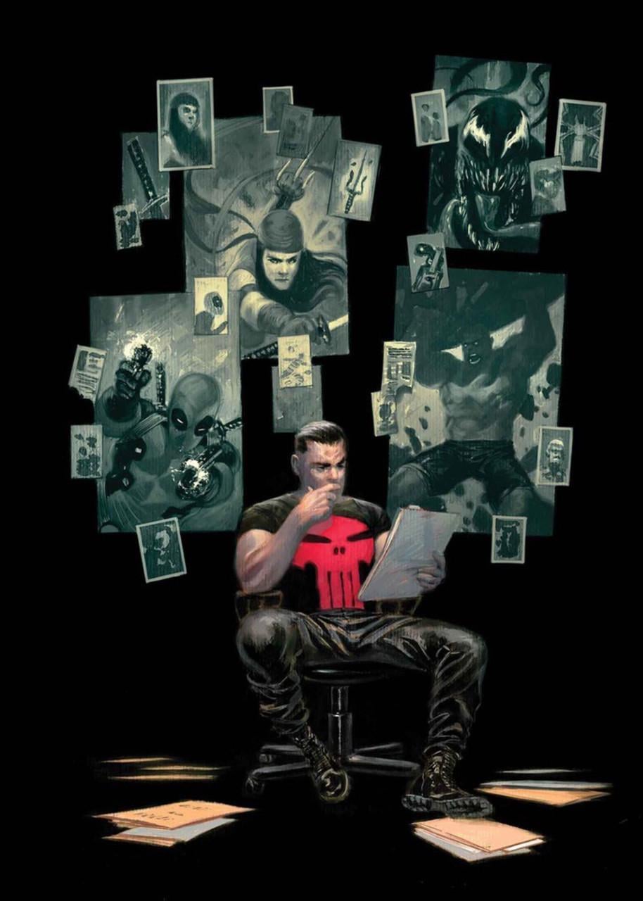 Картина GeekLand Punisher минимализм (PS.09.078)