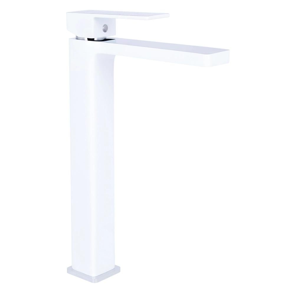 Змішувач для раковини високий Qtap Gemini Chrome/White Білий (QTGEM269CRW45679) Змішувач для раковини високий Qtap Gemini Chrome/White Білий (QTGEM269CRW45679)