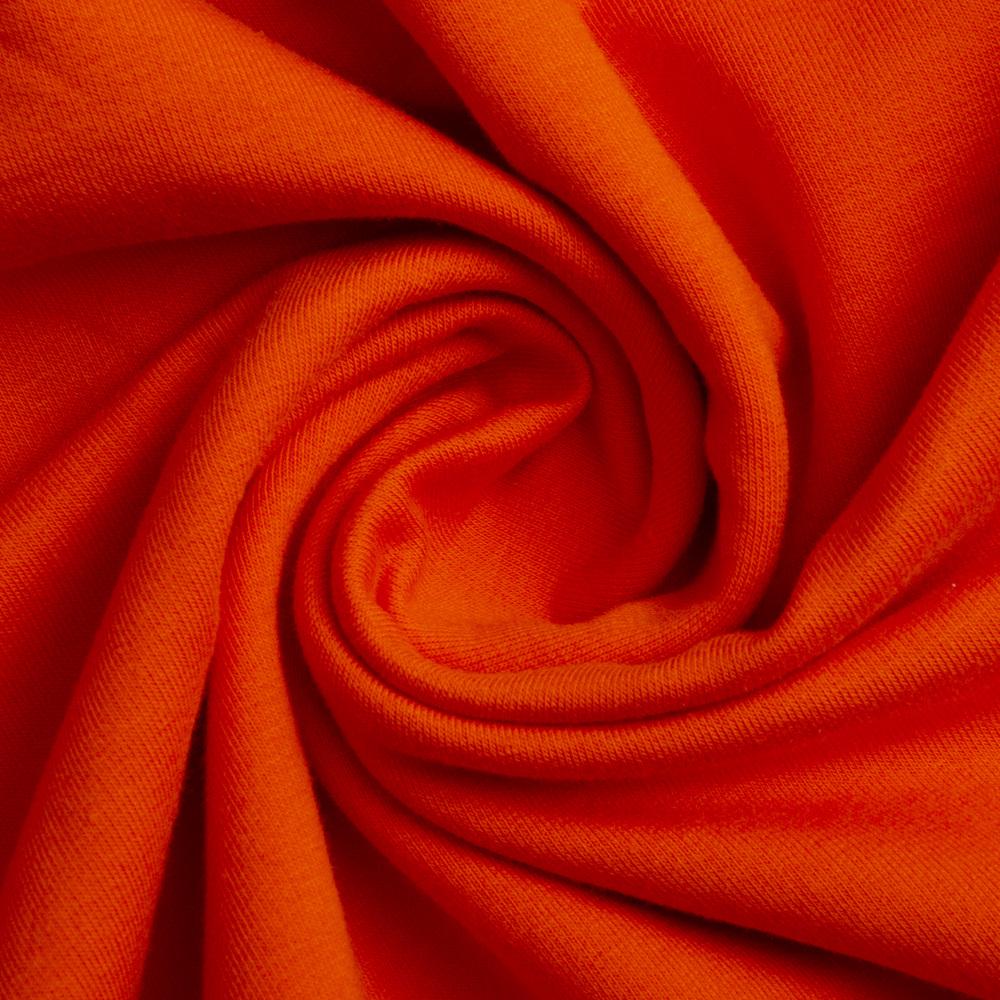 Ткань трикотажная двунитка 230 г/м2 Оранжевый