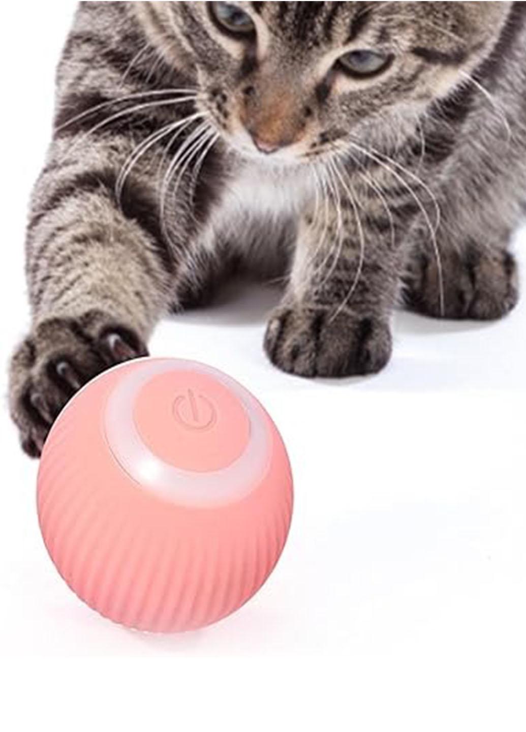 Игрушка мячик для животных Pet Gravity RD-23 с USB-зарядкой и подсветкой интерактивная Розовый (RD23U) - фото 4 Игрушка мячик для животных Pet Gravity RD-23 с USB-зарядкой и подсветкой интерактивная Розовый (RD23U) - фото 4