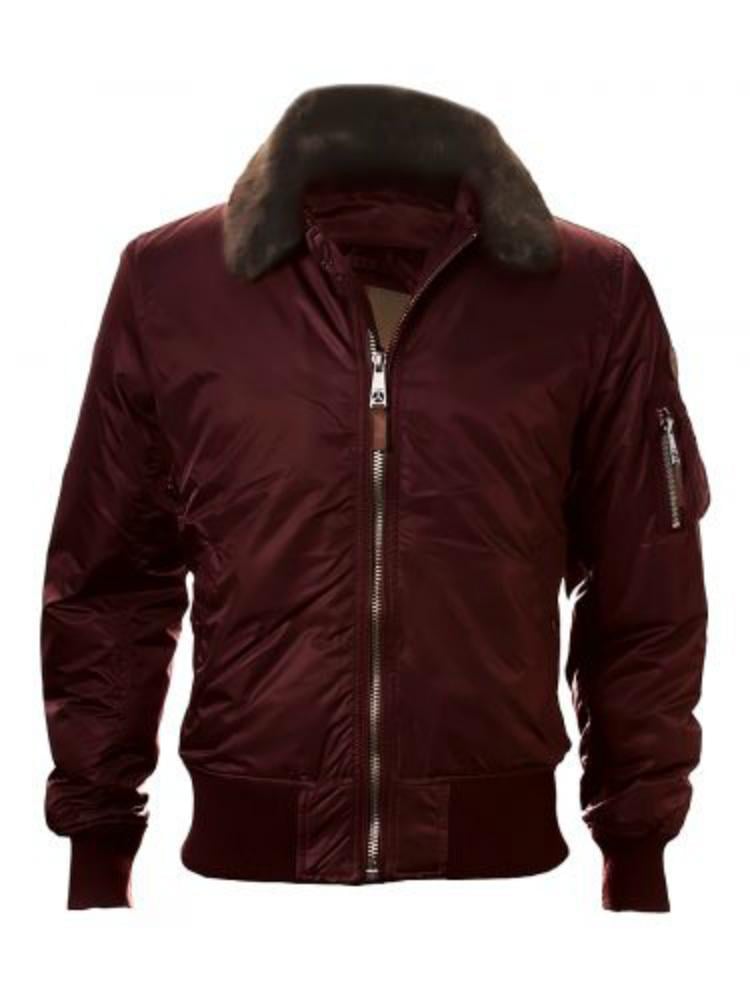 Бомбер Top Gun B-15 Flight Bomber Jacket XS Burgundy (TGJ1542BUXS) - фото 1