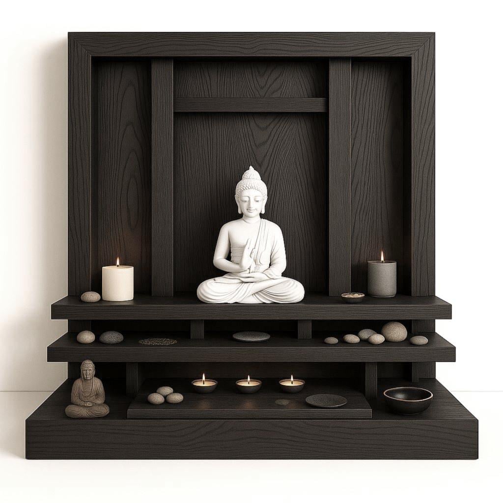 Вівтар для медитації з дерева Вселері Венге (ЛАТ-016012)