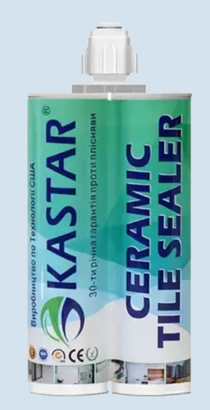 Затирка епоксидна двокомпонентна Kastar Ceramic Tile Sealant Flow Glod