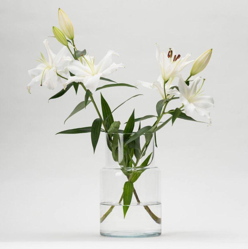 Ваза скляна для квітів та декору Trendglass ASTRID 30 см (35947) - фото 2 Ваза скляна для квітів та декору Trendglass ASTRID 30 см (35947) - фото 2