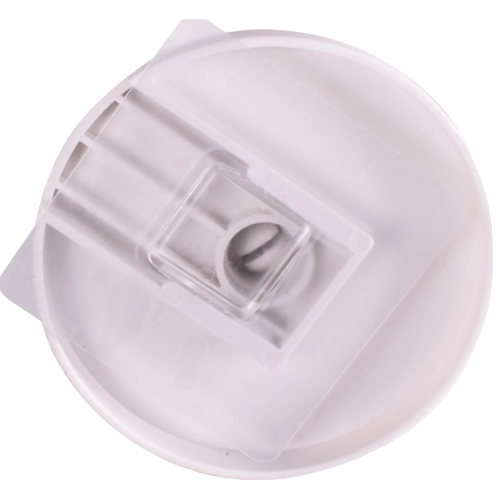 Крючок мебельный Sigma круглый пластиковый Белый (713941)