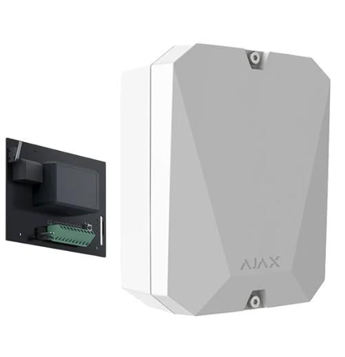 Модуль інтеграції датчиків Ajax vhfBridge з корпусом White (17213)