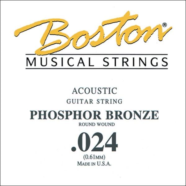 Струна для акустической гитары Boston BPH-024 (51489)
