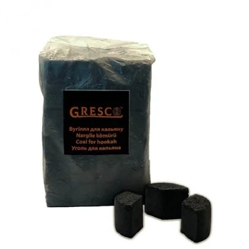 Уголь ореховый Gresco Kaloud 1 кг/72 шт.