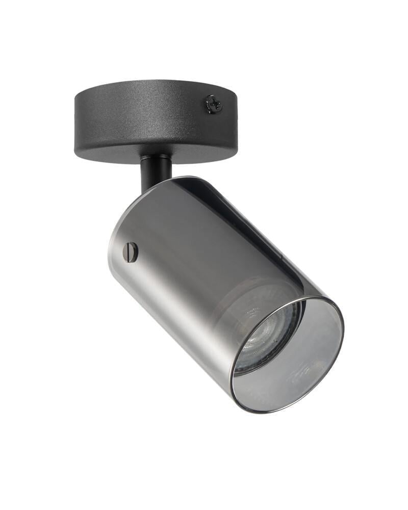 Спот поворотний Polux 328304 Smoky GU10 1x10W IP20 Чорний (G328304) Спот поворотний Polux 328304 Smoky GU10 1x10W IP20 Чорний (G328304)