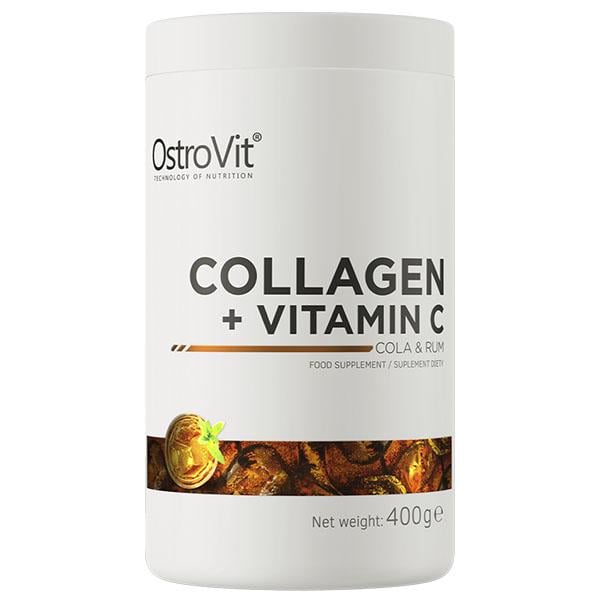 Хондропротектор для спорта OstroVit Collagen And Vitamin C 400 г 40 порций Rum Cola (000025007)