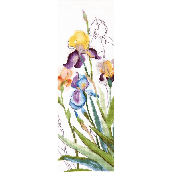 Набор для вышивания крестом Crystal Art Акварельные ирисы (ВТ-246)