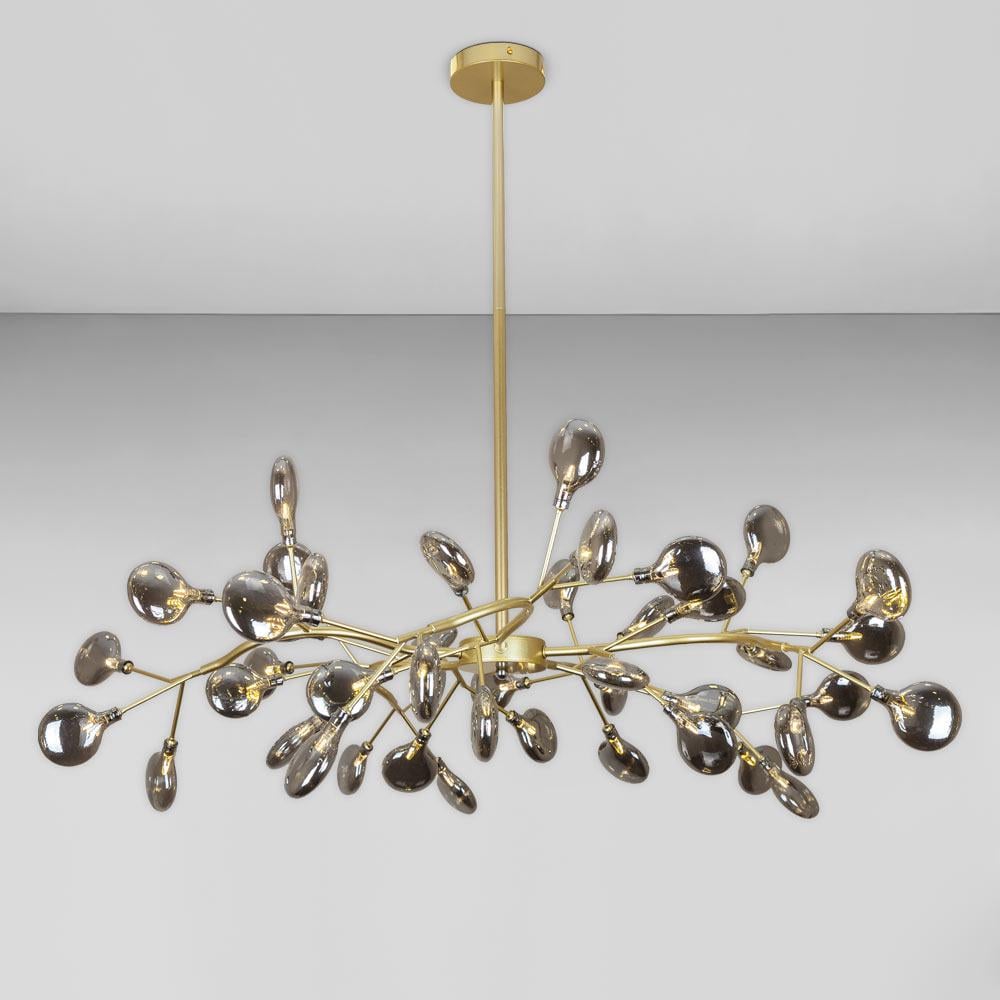 Люстра потолочная молекула Light House LS-17126-45 GD+BK Золотой/Черный Люстра потолочная молекула Light House LS-17126-45 GD+BK Золотой/Черный