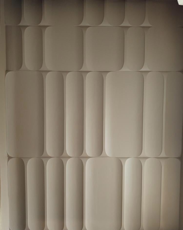 3D-панель гипсовая Пинзо 500х250х40 мм Белый (29904633) - фото 4 3D-панель гипсовая Пинзо 500х250х40 мм Белый (29904633) - фото 4