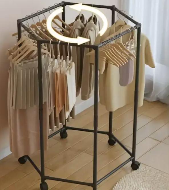 Вешалка поворотная 360° 120х74.5х35 см (30317746) - фото 3