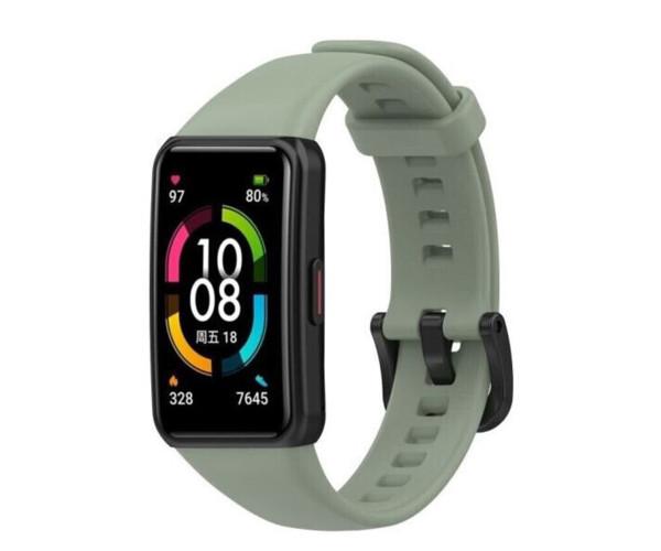 Ремешок Silicone для Huawei Band 6 Хаки Ремешок Silicone для Huawei Band 6 Хаки