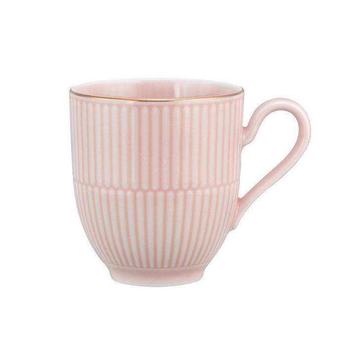 Кухоль для чаю Seltmann Weiden Amina Rose Goldrand порцеляна 350 мл з золотистим обідком Рожевий (2678060) Кухоль для чаю Seltmann Weiden Amina Rose Goldrand порцеляна 350 мл з золотистим обідком Рожевий (2678060)