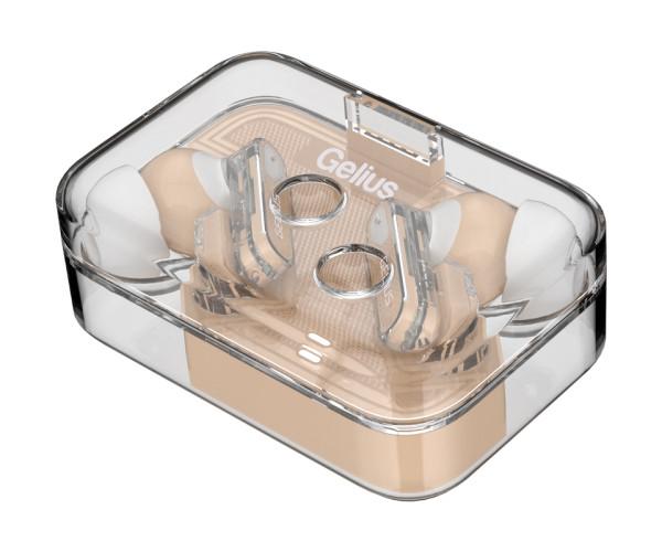 Наушники проводные TWS Gelius Incredible 2 GP-TWS033X Beige - фото 4