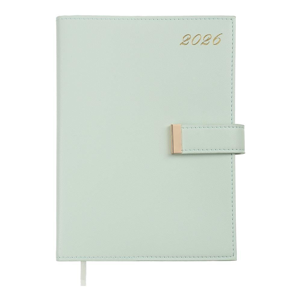 Дневник датированный 2026 Buromax Nude A5 336 стр. Светло-зеленый (BM.21140-15)