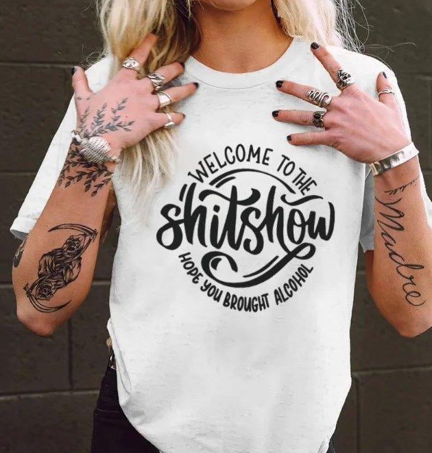 Футболка женская с принтом Pin-000-973 повседневная М Белый (2634325541) Футболка женская с принтом Pin-000-973 повседневная М Белый (2634325541)