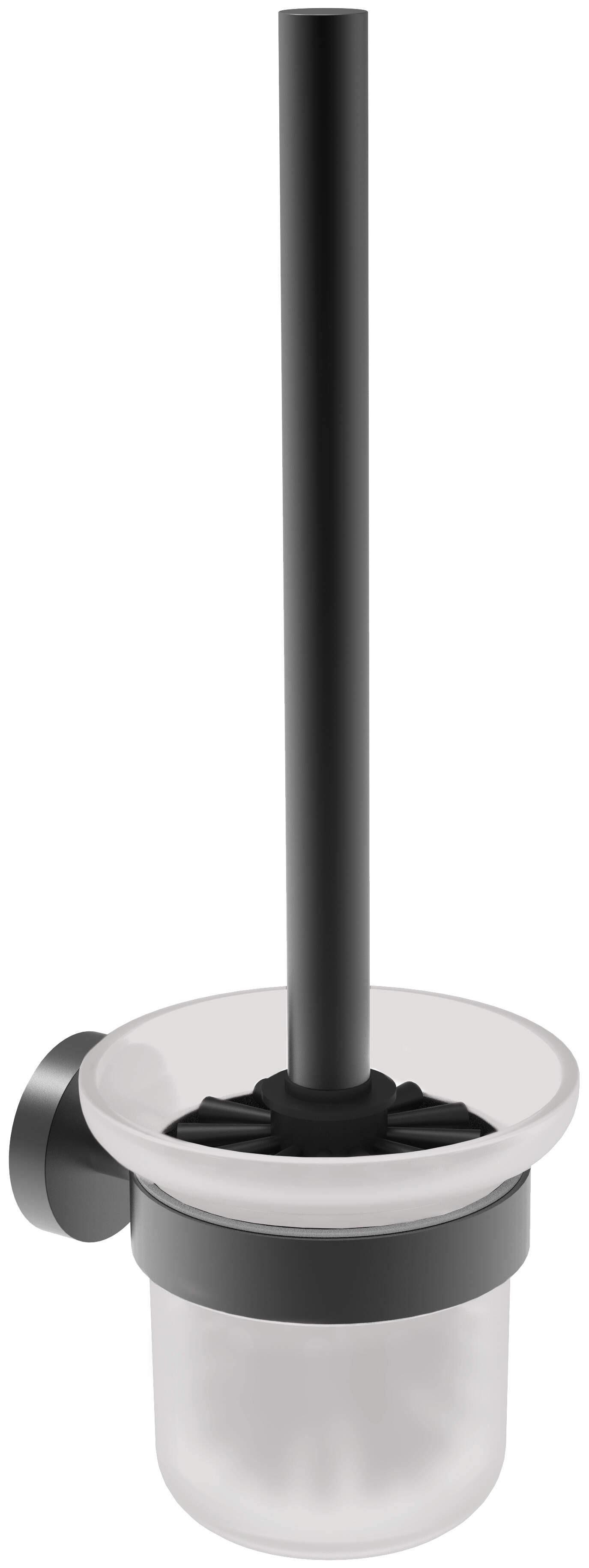 Ершик с колбой Deante Jasmin Черный (ADJ_N711)