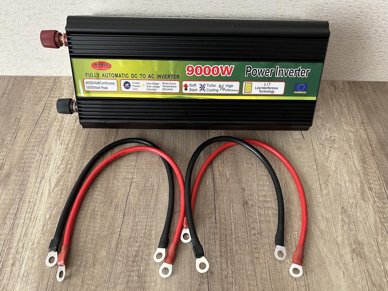 Автомобільний інвертор Wimpex POWER INVERTER 9000W (18155987) - фото 7
