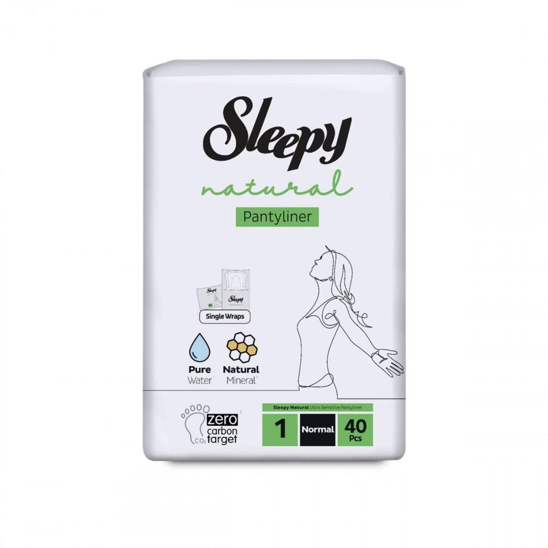 Прокладки ежедневные Sleepy Natural Normal-1 №40 240 мм (000006014)