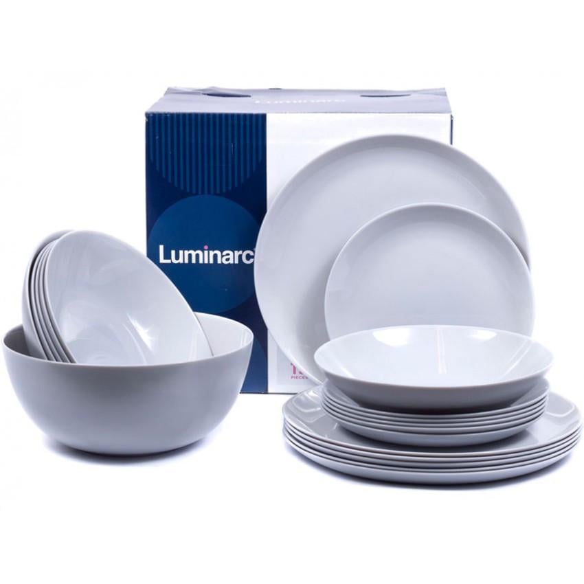 Столовый сервиз Luminarc Diwali 2920N LUM 19 предметов Granit (2767146401) - фото 8 Столовый сервиз Luminarc Diwali 2920N LUM 19 предметов Granit (2767146401) - фото 8
